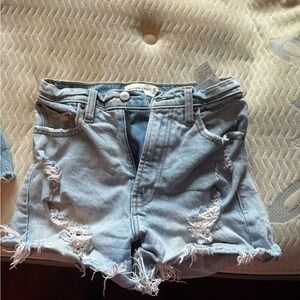 3 pairs of Abercrombie and Fitch shorts and 1 pair of American Eagle Shorts